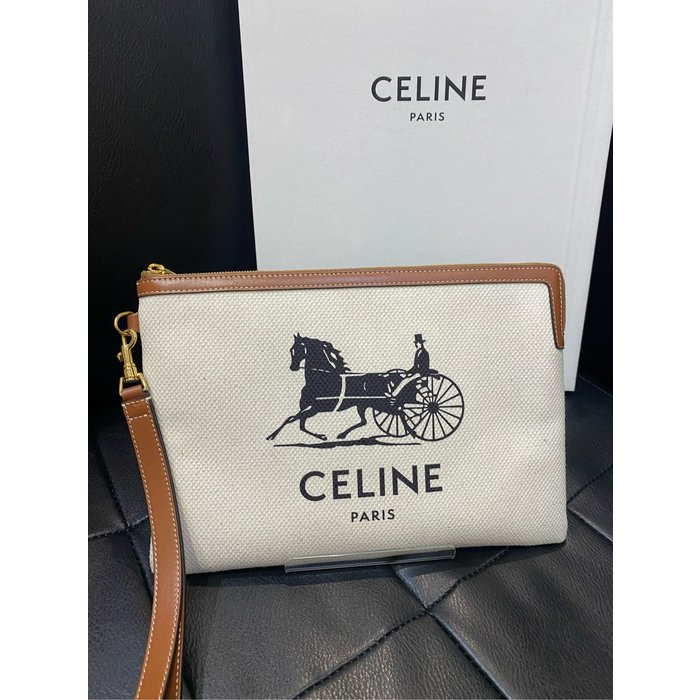 CELINE 馬車 手拿包 10E632