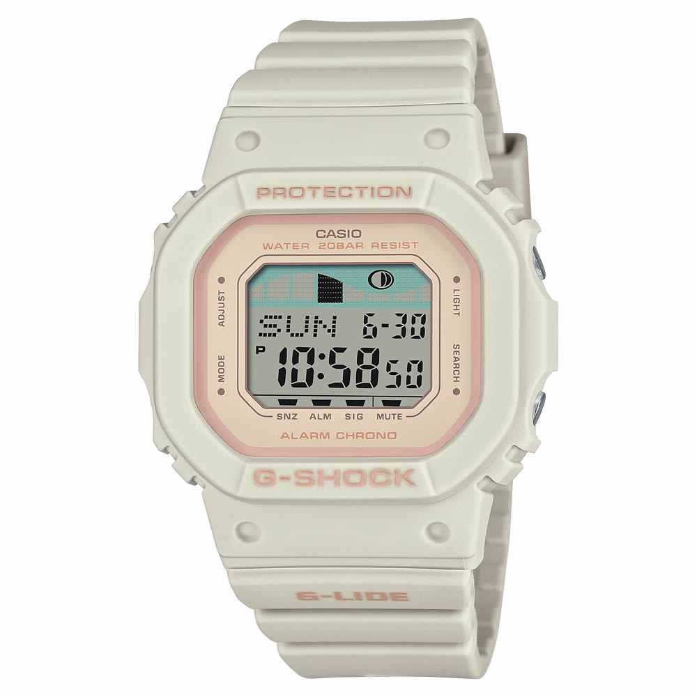 G-SHOCK / GLX-S5600-7 / 卡西歐 CASIO [ 官方直營 ] G-LIDE系列潮汐圖顯示