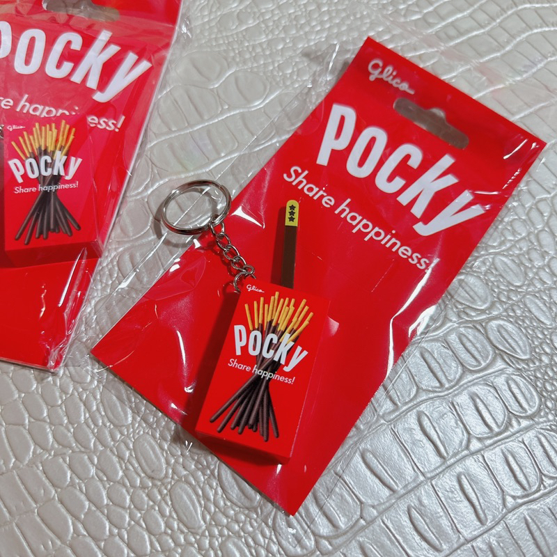 Pocky 百奇3D造型 無敵星運鑰匙圈 巧克力棒 抽籤 鑰匙圈 交換禮物 聖誕禮物 情人節禮物