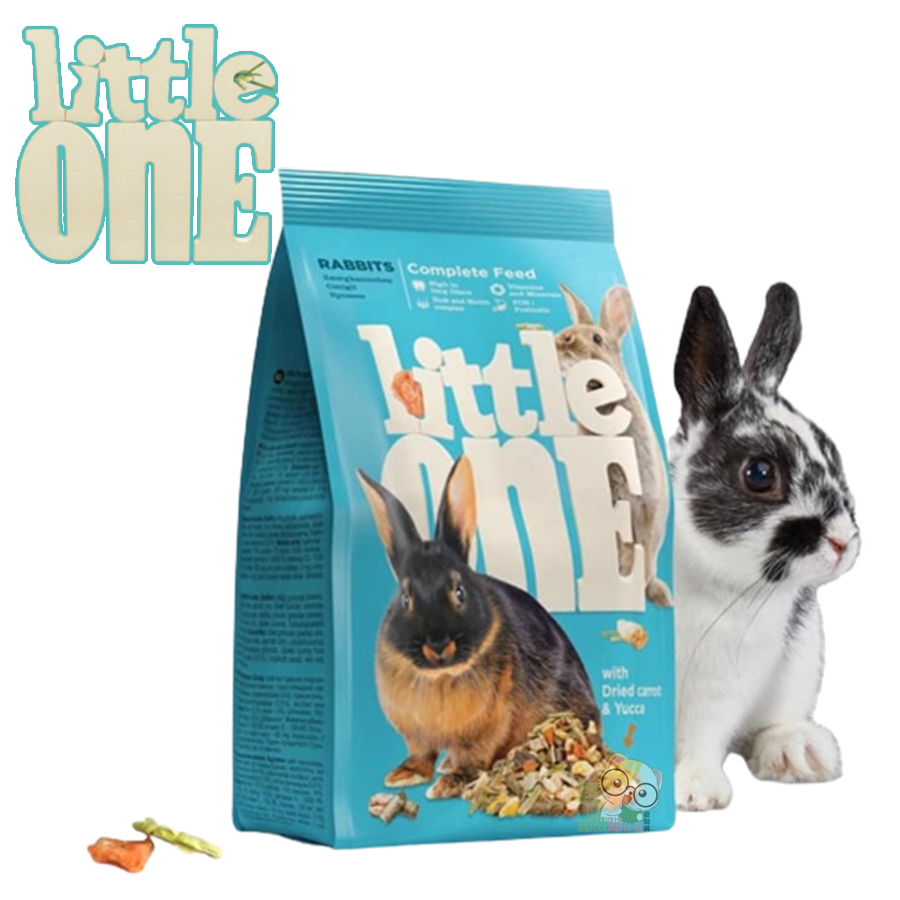 【霸道】 Little One 營養完善兔子飼料/900g 寵物兔飼料 成兔飼料 兔子飼料 兔子乾飼料 兔飼料