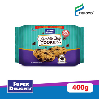 菲律賓 Super Delights 巧克力 餅乾 400g 巧克力豆 chocolate chip cookies