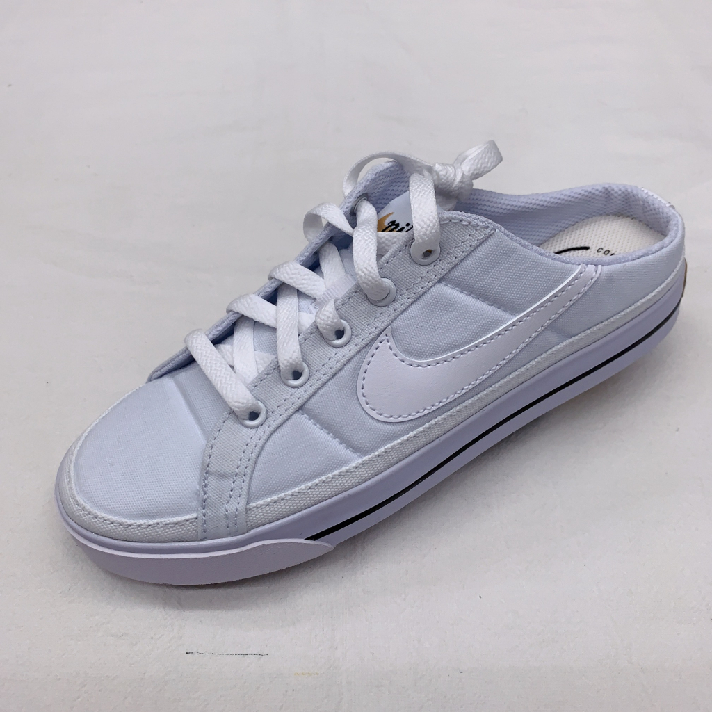 有間店🔹Nike Court Legacy 女款 穆勒鞋 懶人鞋 休閒鞋 軟底 輕量 白色 DB3970-100