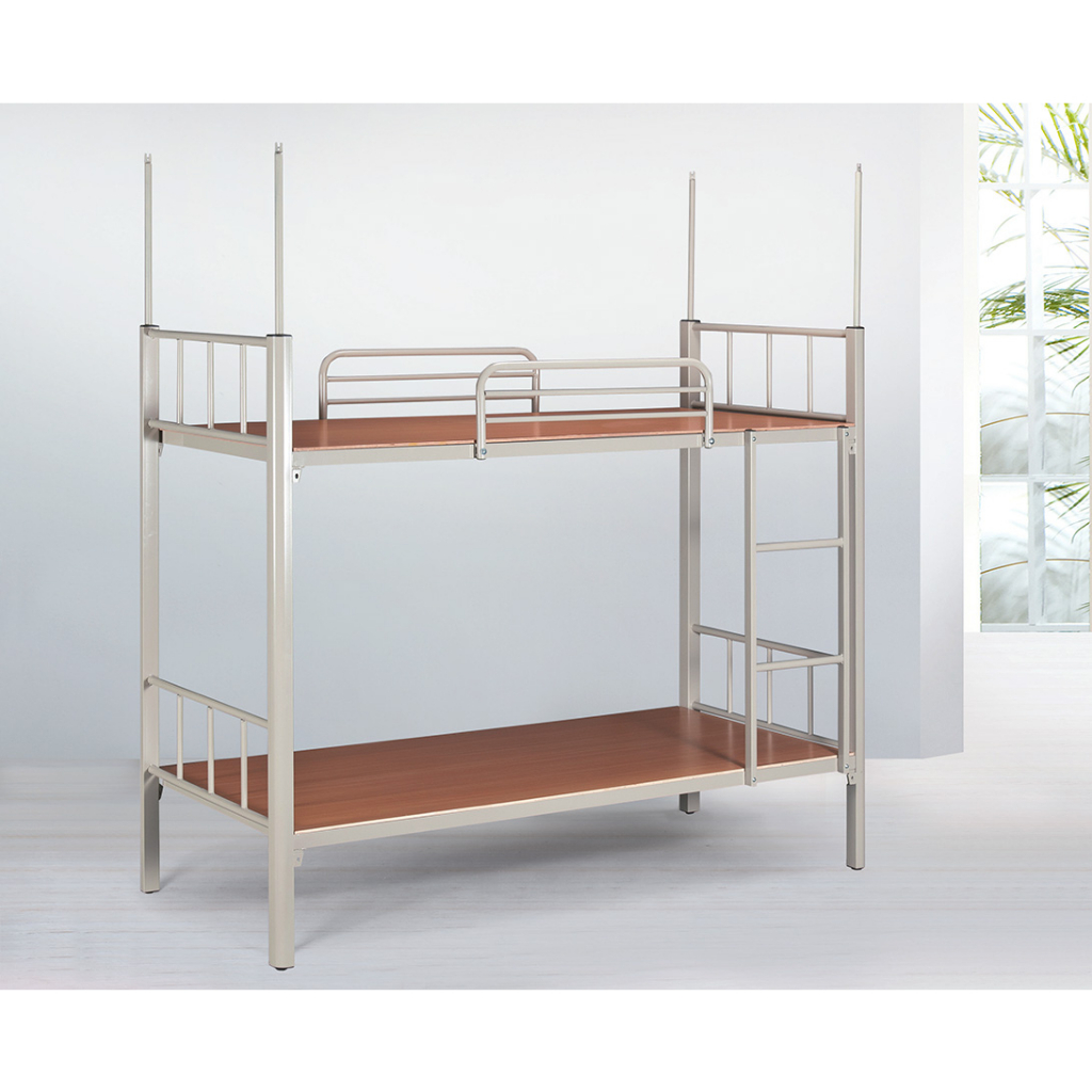 【 IS空間美學】 扇型管雙層床(2023-B-469-1) 床組/床頭/床板/床底/雙人床/單人床/上下舖