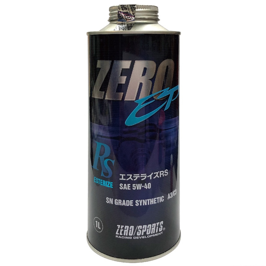 ZERO SPORTS零 EP系列 5W40 RS酯類全合成機油(汽柴油車適用)1L【真便宜】