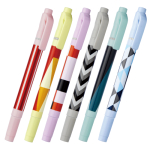 Pentel FITLINE貓系列雙頭螢光筆 SLW11POC