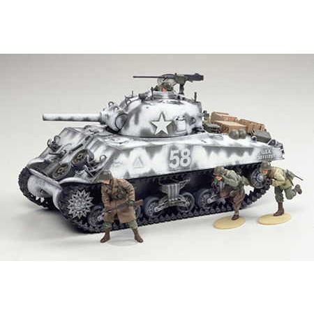 【TAMIYA】M4A3 Sherman 105mm Howitzer (Scale: 1/35)