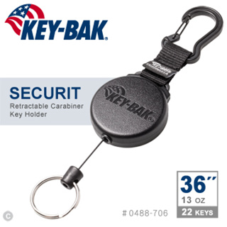 【史瓦特】KEY-BAK SECURIT 36”超級負重伸縮鑰匙圈(0488-706) / 建議售價:720.