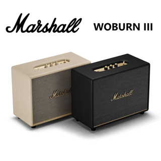 MARSHALL WOBURN III (限時下殺+蝦幣5%回饋) 藍牙喇叭 第三代 Bluetooth 經典黑 奶油白