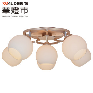 【華燈市】桃樂絲5+1半吸頂燈 031410 燈飾燈具 客廳燈餐廳燈房間燈