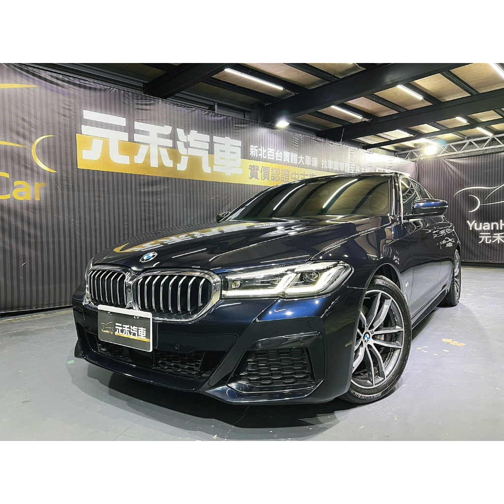 賣217.8萬📆2021年式 G30型 BMW 5-Series Sedan 520i M Sport 2.0 油電🌟(