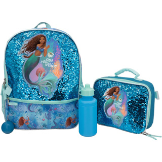 預購❤️正版❤️美國迪士尼愛麗兒 mermaid小美人魚 公主 電影版 便當袋 餐袋 書包 包包 後背包兒童背包