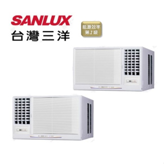 三洋SANLUX 9-11坪SA-L60VHR/SA-R60VHR變頻冷暖一級R32窗型冷氣(左/右吹)