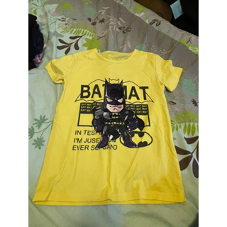 二手男童Batman棉質短袖T恤～130cm