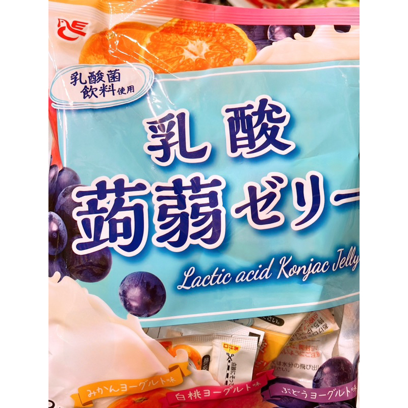 【亞菈小舖】日本零食 Ace 乳酸菌果凍 三種口味 橘子 白桃 葡萄味 360g【優】