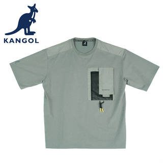 KANGOL 英國袋鼠 寬版 短袖上衣 短T 圓領T恤 63251032 中性