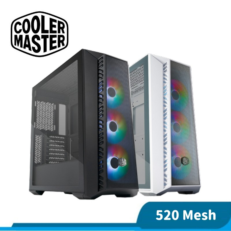 Cooler Master 酷碼 MasterBox 520 Mesh ARGB 機殼