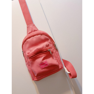 「二手」設計師colorsmith 單肩包 斜背包 側背包 防潑水 整背可調整 2023流行色 少女粉 粉紅色