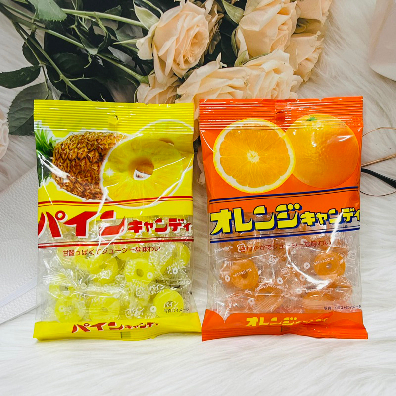 日本 PINE 派恩 圈圈糖 鳳梨風味/柳橙風味 多款供選
