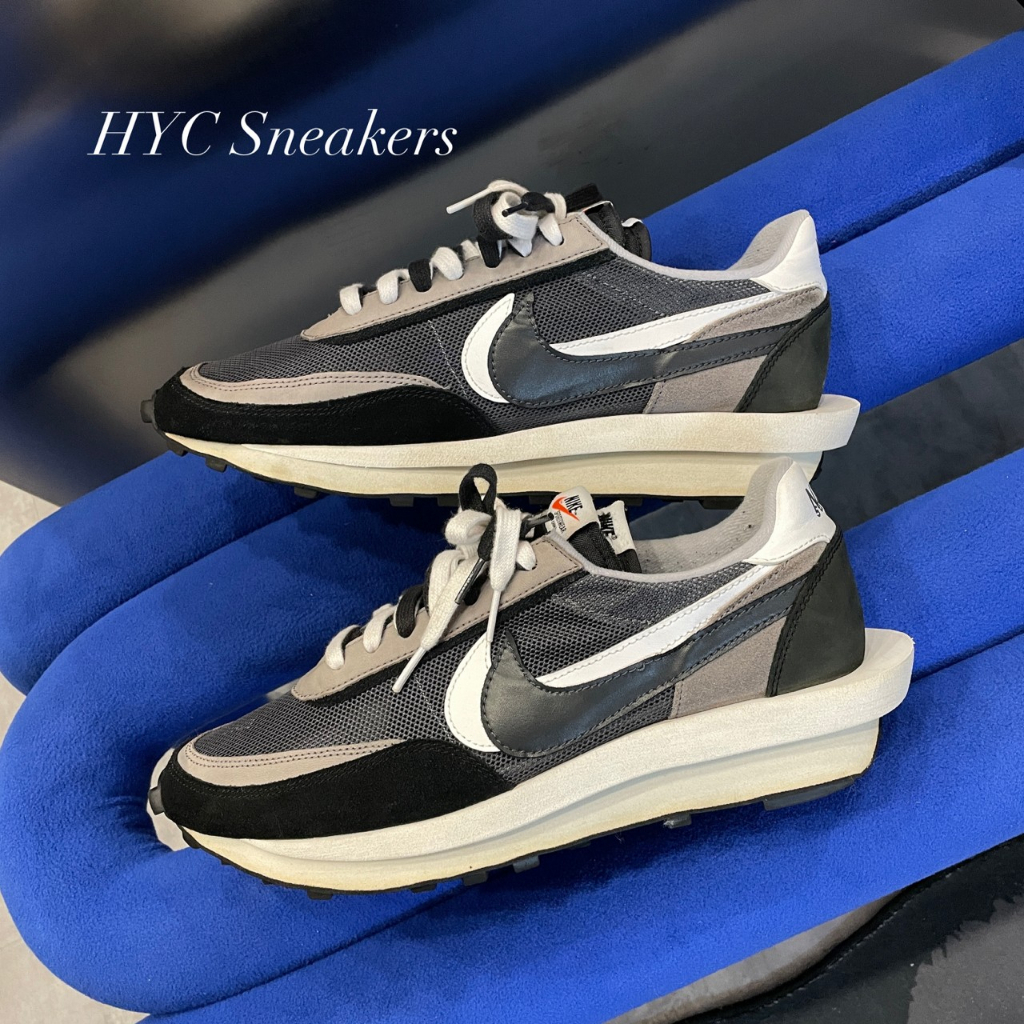 [HYC] NIKE X LD WAFFLE SACAI BLACK 黑灰白 黑灰雙勾 US11.5 BV0073