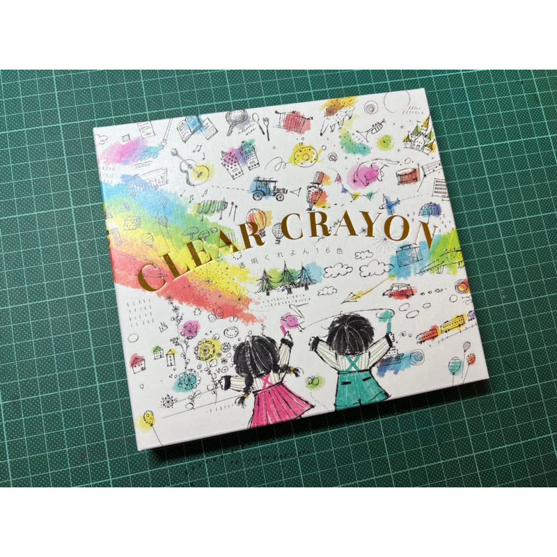 (全新）Kokuyo 透明蠟筆 16色 clear crayon