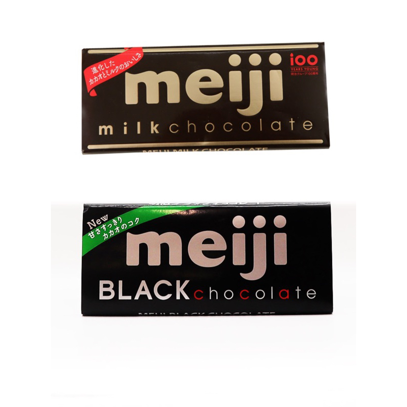 現貨🔥Meiji明治巧克力50g片裝 牛奶巧克力片裝 黑可可製品片裝 巧克力 日本