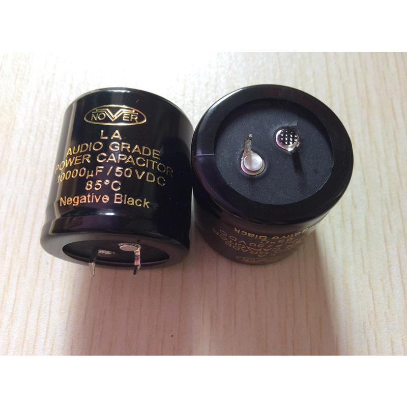 庫存不用等-【no】-NOVER 諾華HIFI 音頻發燒級電解電容 金字 50V10000uF 35X35 w40 0現