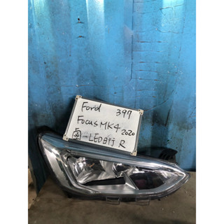 FORD397 福特FOCUS MK4 2020年鹵素右大燈（LED日行燈）原廠二手空件