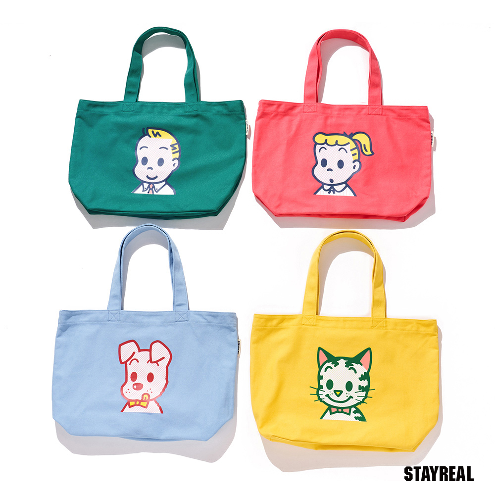 STAYREAL x OSAMU GOODS 原田治好心情托特包