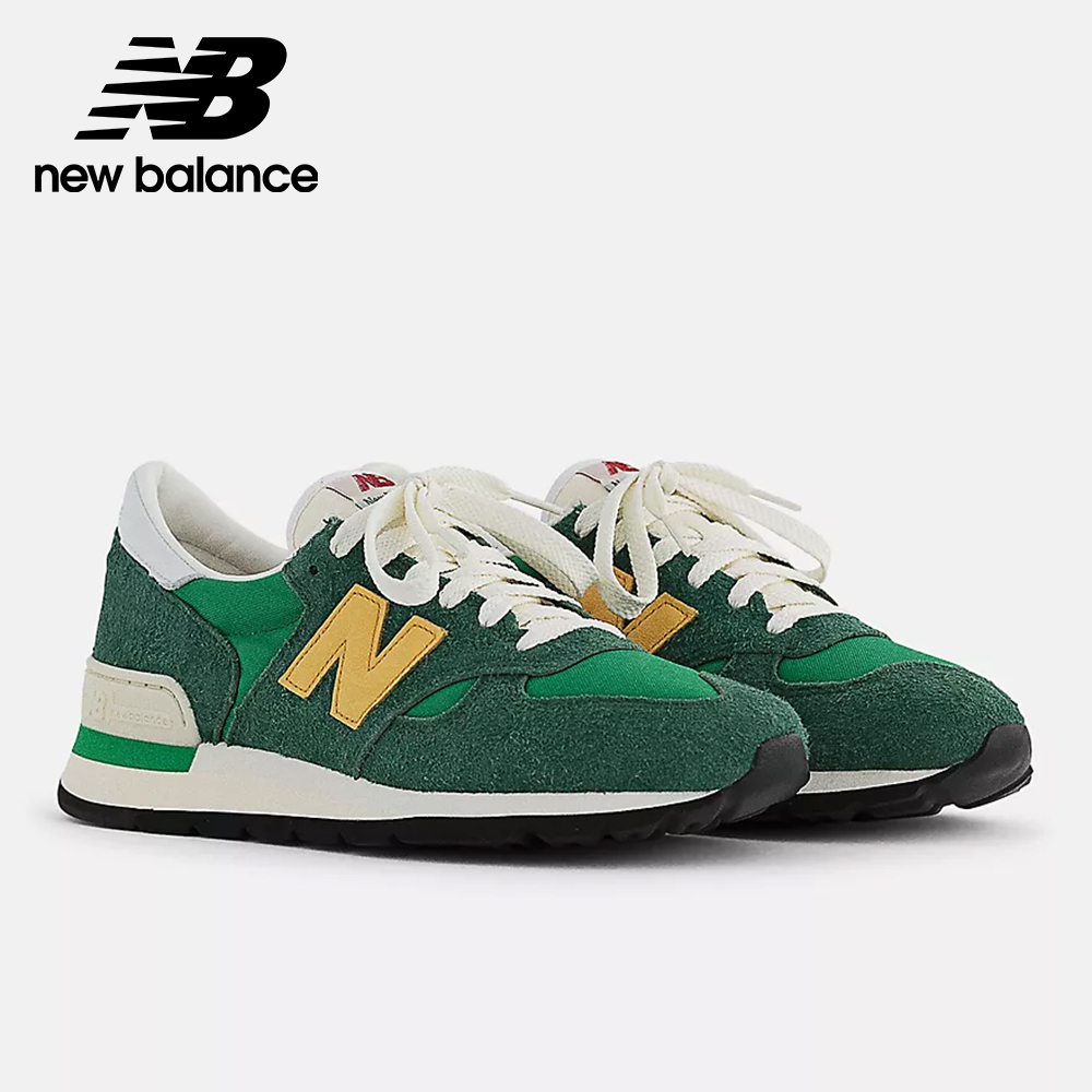 【New Balance】 NB 美製復古鞋_男性_綠色_M990GG1-D楦