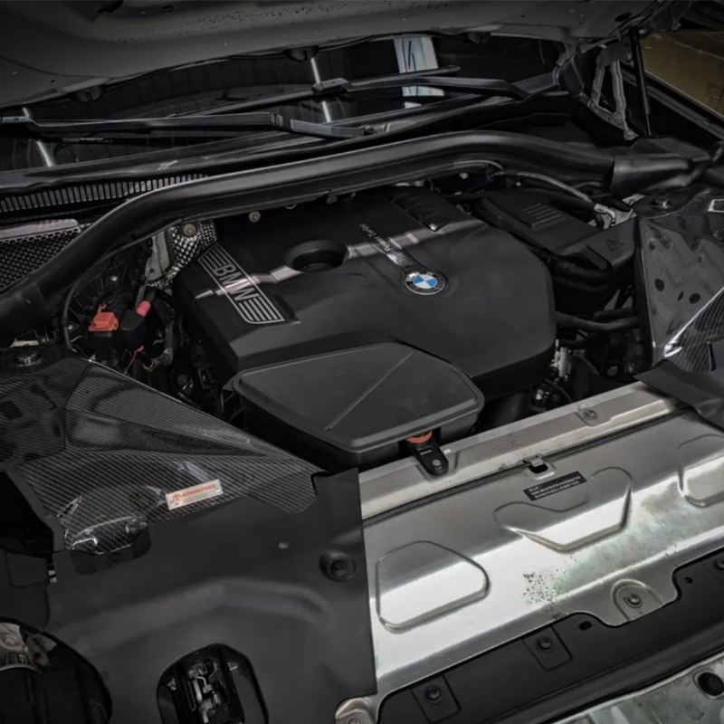 KP擎利國際 BMW G01 X3 G02 X4 20i 30i B48專用 ARMASPEED 碳纖維 進氣系統 乾碳