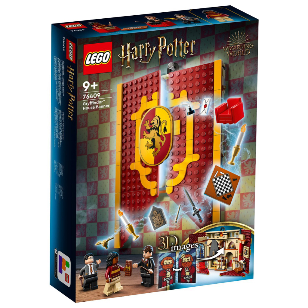 ⭐️STAR GOLD 積金 ⭐️ LEGO 樂高 Harry Potter 哈利波特 76409 葛來分多™ 學院院旗