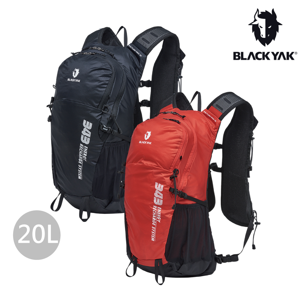 【BLACKYAK】343 FLASH 20L後背包(紅/黑)-半日或短程登山用|CB1NBE03|2BYKSX3903