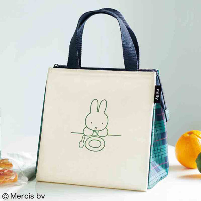 日本限定 SPRiNG miffy 米菲兔 米飛兔 帆布 手提包 托特包 保冷袋 保溫袋 購物袋 雜誌附錄包