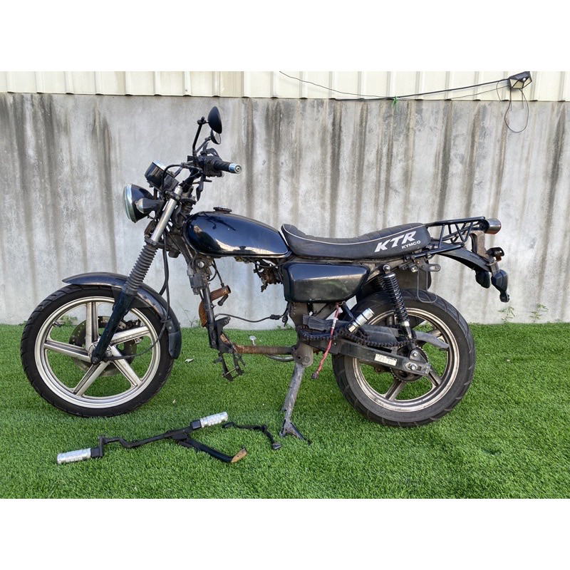 Kymco KTR, KTR150, tangki bahan bakar, pegangan, lampu