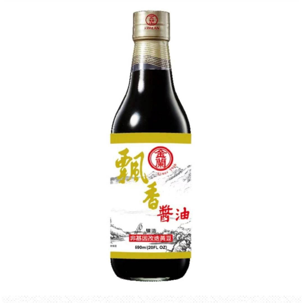 金蘭 飄香醬油 - 590ml