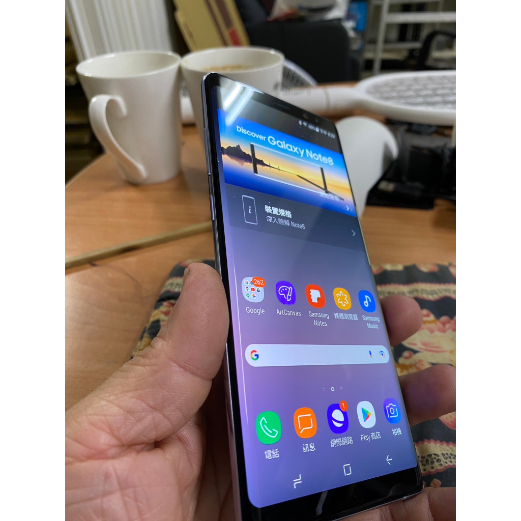 三星Samsung Galaxy Note8 live demo unit LDU 只能 WIFI 上網 零件機