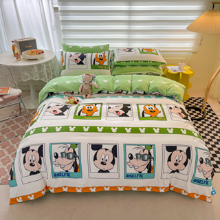 卡通迪士尼床包四件組 卡通印花床包組 床單 床罩 被套 枕頭套 保潔墊 寢具 單人/雙人/加大/特大 童夢家園