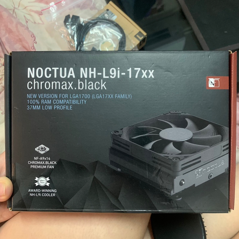 Noctua L9i 1700 CPU 散熱器 黑化版 靜音 下吹式 ITX NH-L9i-1700 貓頭鷹