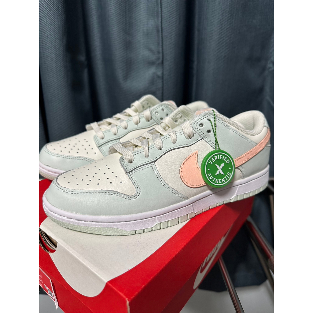 US8.5/25.5cm Nike Dunk Low Barely Green 蘋果綠 DD1503-104 女鞋
