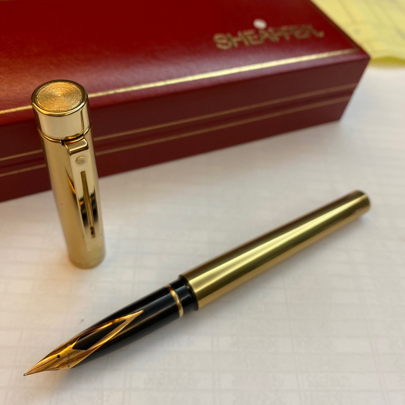 西華 特佳  Sheaffer Targa  1020 Imperial Brass 純銅14K尖鋼筆