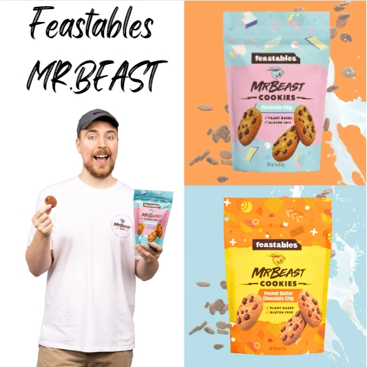 美國Mr.Beast 野獸先生 巧克力醬餅乾 花生醬餅乾 無麩質餅乾 低糖餅乾 美國零食代購