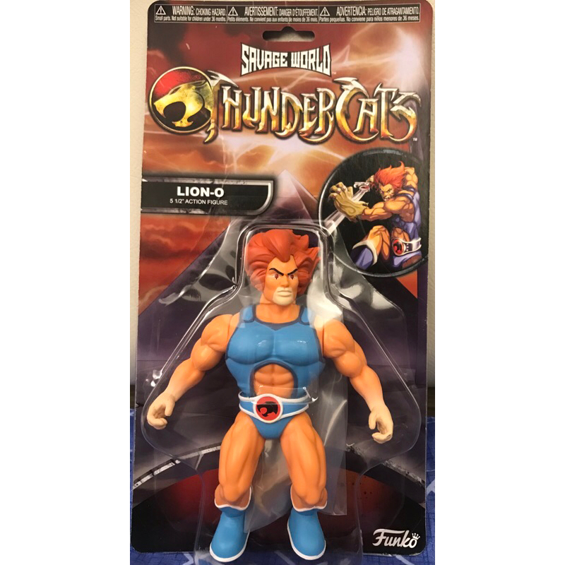 {克拉克玩具}美版 FUNKO Thundercats 5吋 霹靂貓 獅貓 可動 人偶 公仔