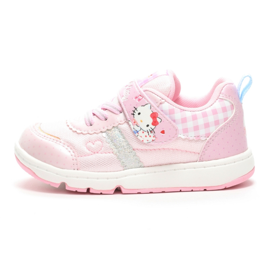 MOONSTAR 三麗鷗卡通人 Hello Kitty 童鞋 寬楦  SAC0254