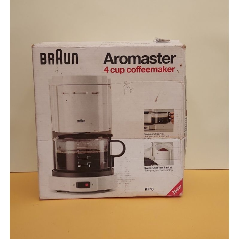 百靈咖啡機 braun aromaster 全新