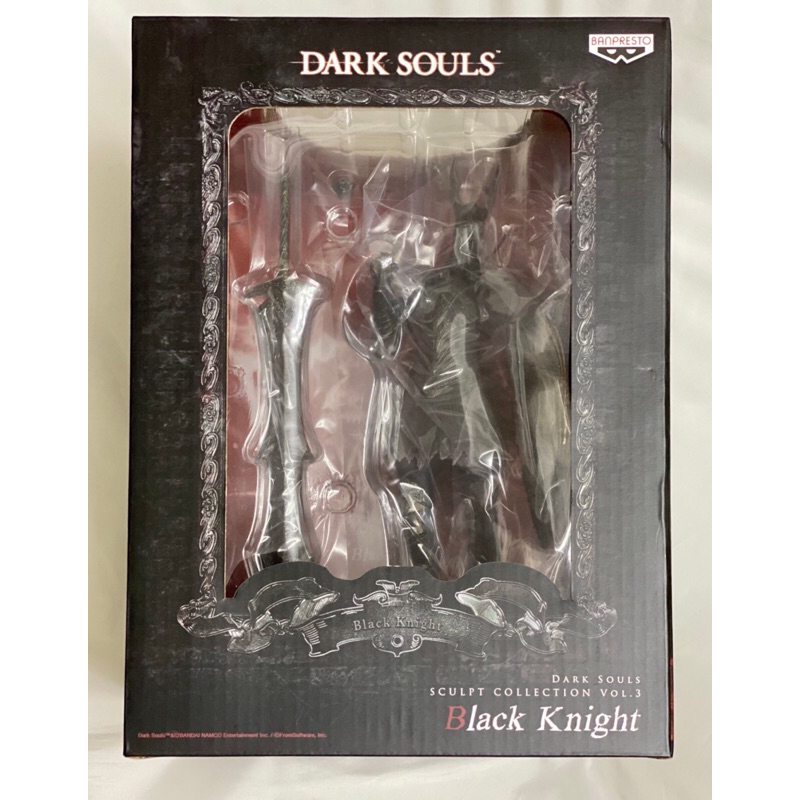 絕版 正版 未拆封 萬普 DARK SOULS 黑暗靈魂 BLACK KNIGHT 黑騎士 海外限定 第三彈