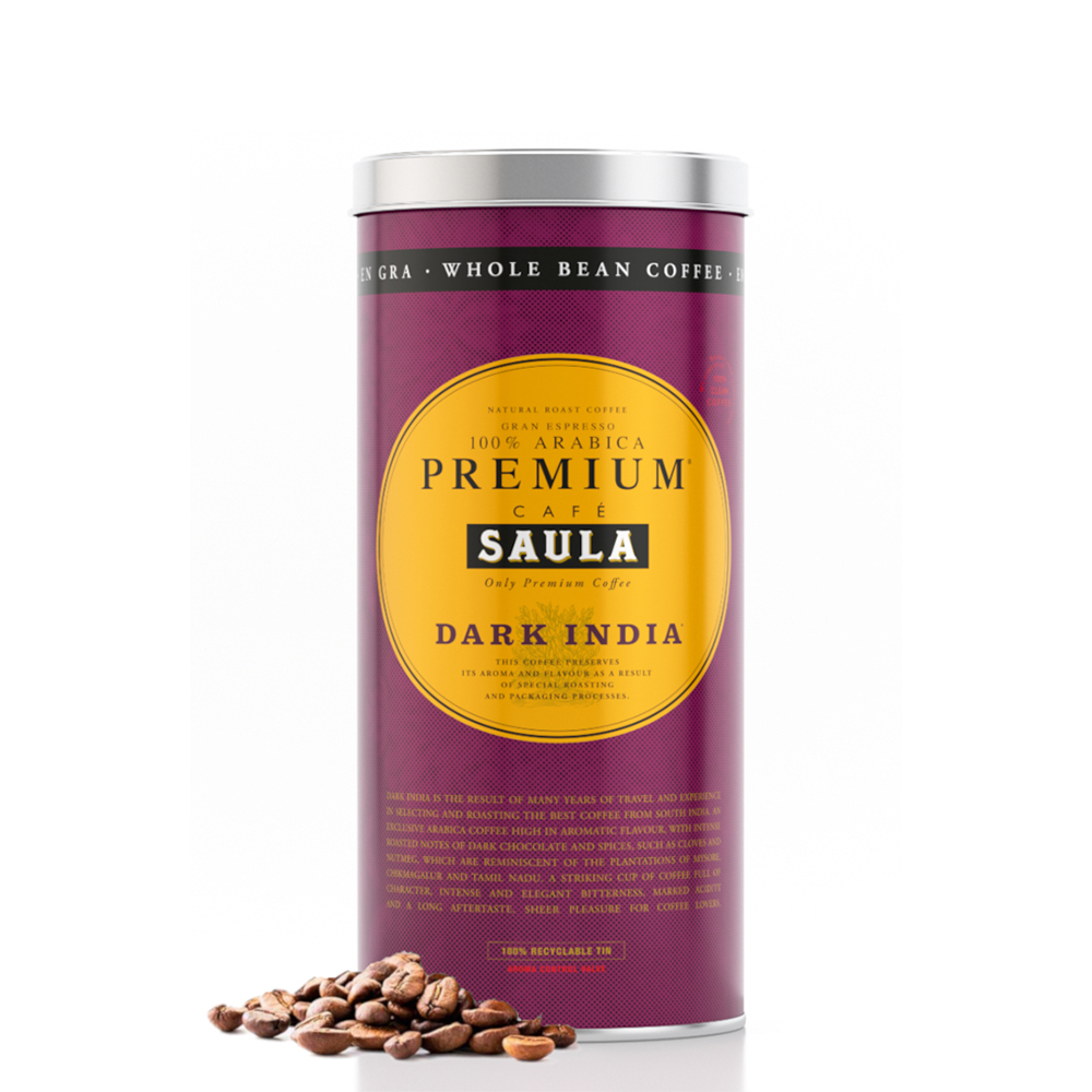 [西班牙 SAULA] 頂級深印咖啡豆 500g