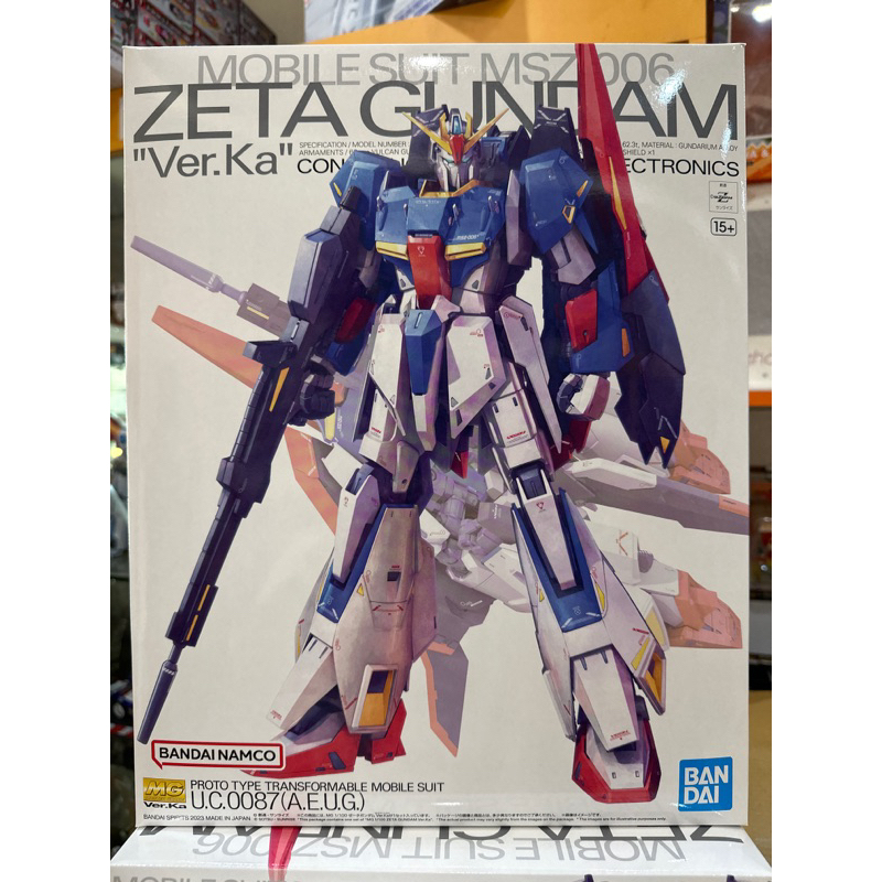 【樂玩具】現貨  萬代 組裝模型 MG 1/100 Z鋼彈 Zeta Ver.Ka