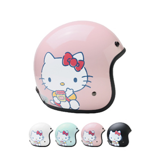 【iMini 果醬Kitty】安全帽 3/4罩安全帽 騎士帽 開放式 3/4罩安全帽 三麗鷗 HelloKitty KT