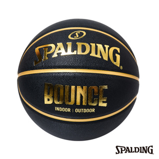 Spalding 籃球 7號 PU 控球佳 耐磨 抓感好 室內戶外 耐磨 黏手感系籃 黑金 SPB91003