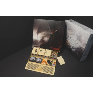 【桌遊侍】工業革命(豪華版) 烏鴉盒子《免運》正版實體店面快速出貨.木盒.收納.支援厚套.免膠組裝.桌遊收納盒